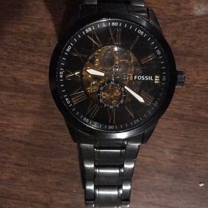 Fossil Flynn mechanical automatic watch BQ2243